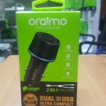 Oraimo Highway Dual USB Fast Charging Car Charger